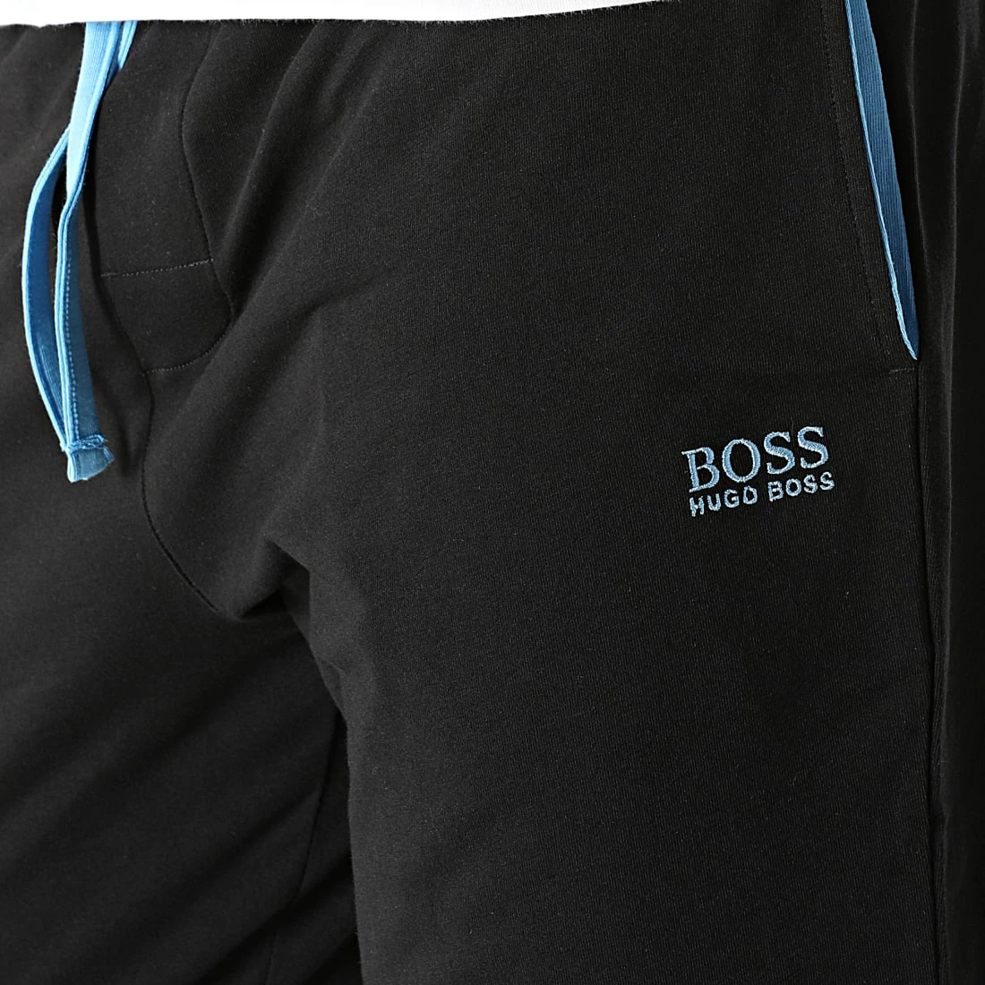Grosses soldes 👍 Pantalon Jogging Mix And Match 50381880 Noir de BOSS 🛒 – Image 2