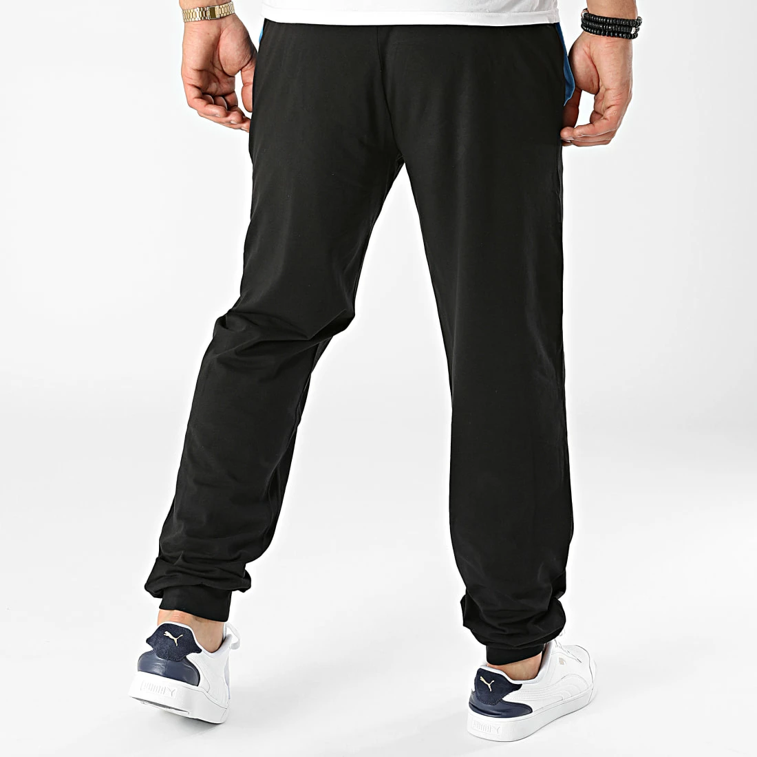 Grosses soldes 👍 Pantalon Jogging Mix And Match 50381880 Noir de BOSS 🛒 – Image 4