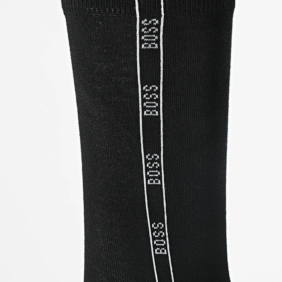 Nouveau ✨ Paire De Chaussettes Ribbon 50462478 Noir de BOSS 🔥 – Image 2