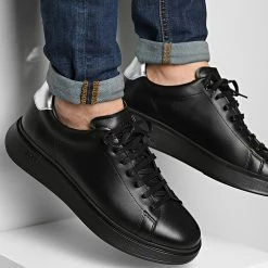 Nouveau ✔️ Baskets Bulton Runner 50465468 Black de BOSS 👏