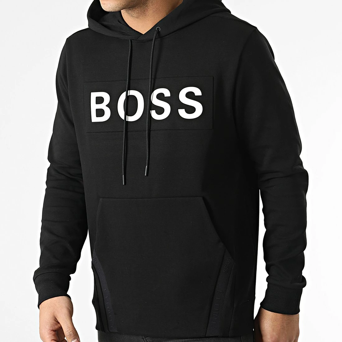 Nouveau 🥰 Sweat Capuche Soody 1 50461617 Noir de BOSS 💯