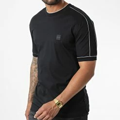 Acheter 🧨 Tee 👕 Shirt 50462635 Noir de BOSS 👏