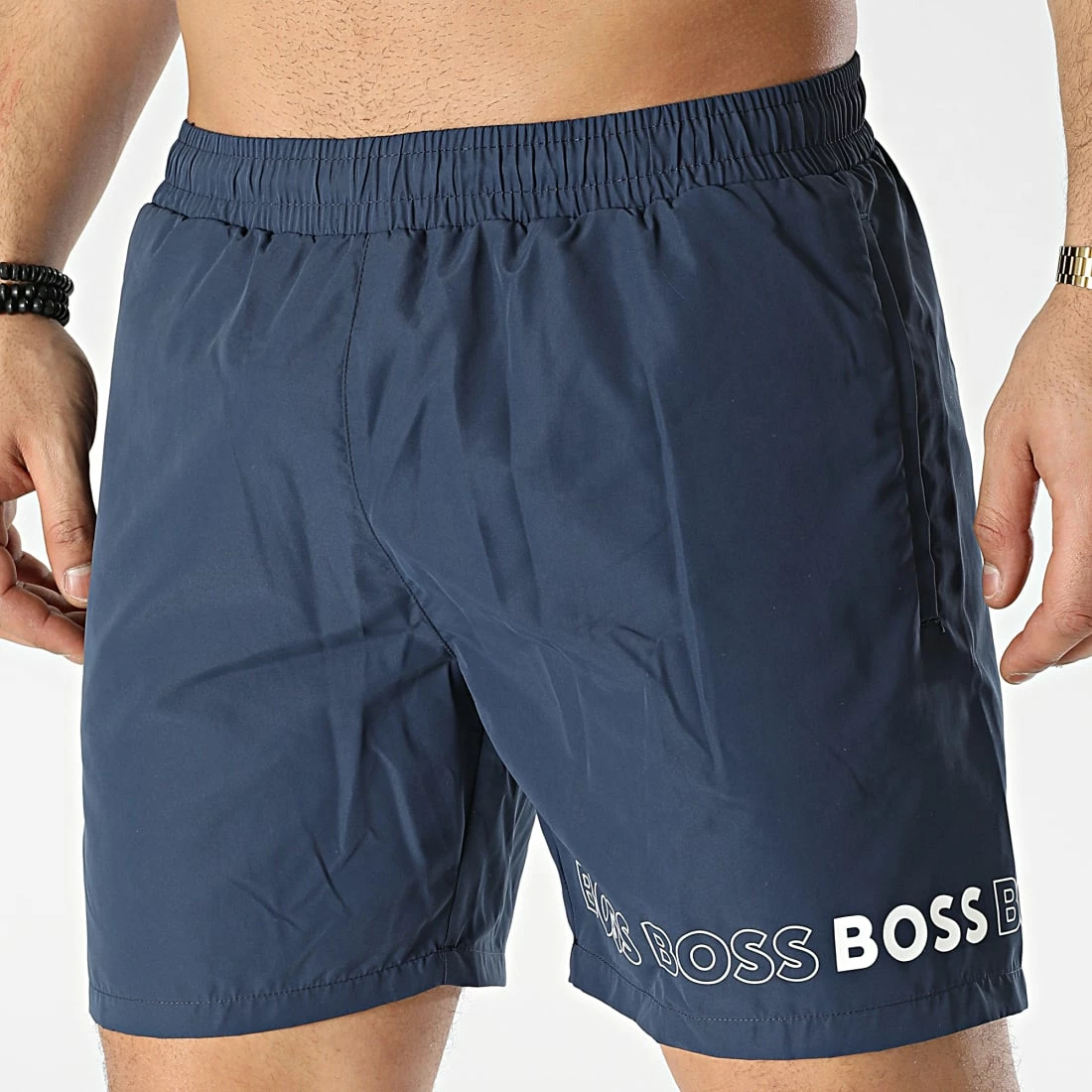 Le moins cher 🧨 Short De Bain 50469590 Bleu Marine de BOSS ⌛
