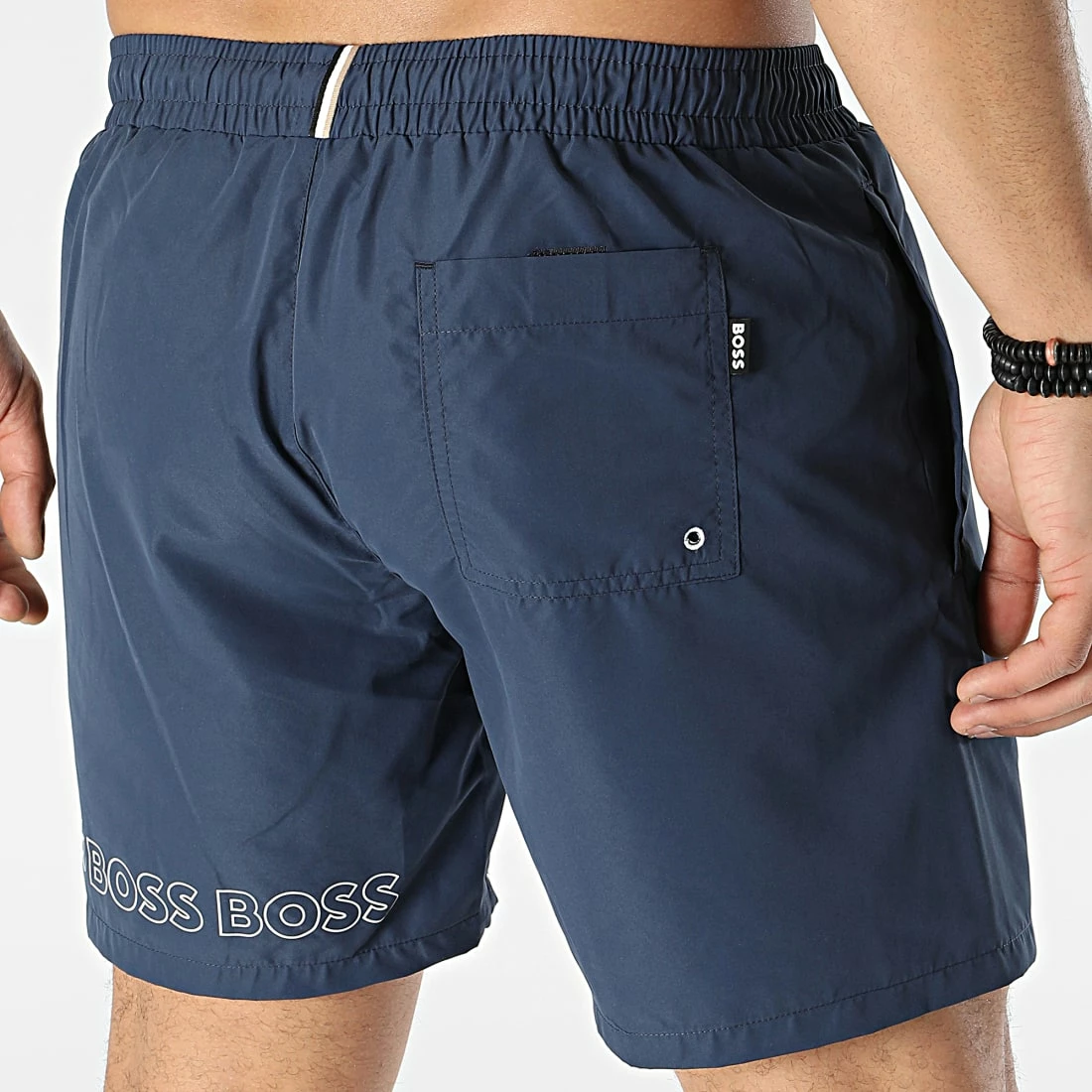 Le moins cher 🧨 Short De Bain 50469590 Bleu Marine de BOSS ⌛ – Image 4
