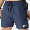 Meilleur prix ⭐ Short De Bain 50469607 Bleu Marine de BOSS 💯