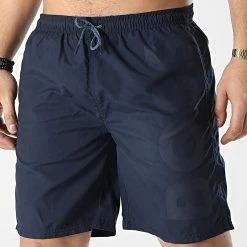 Sortie ✔️ Short De Bain 50469614 Bleu Marine de BOSS ⌛