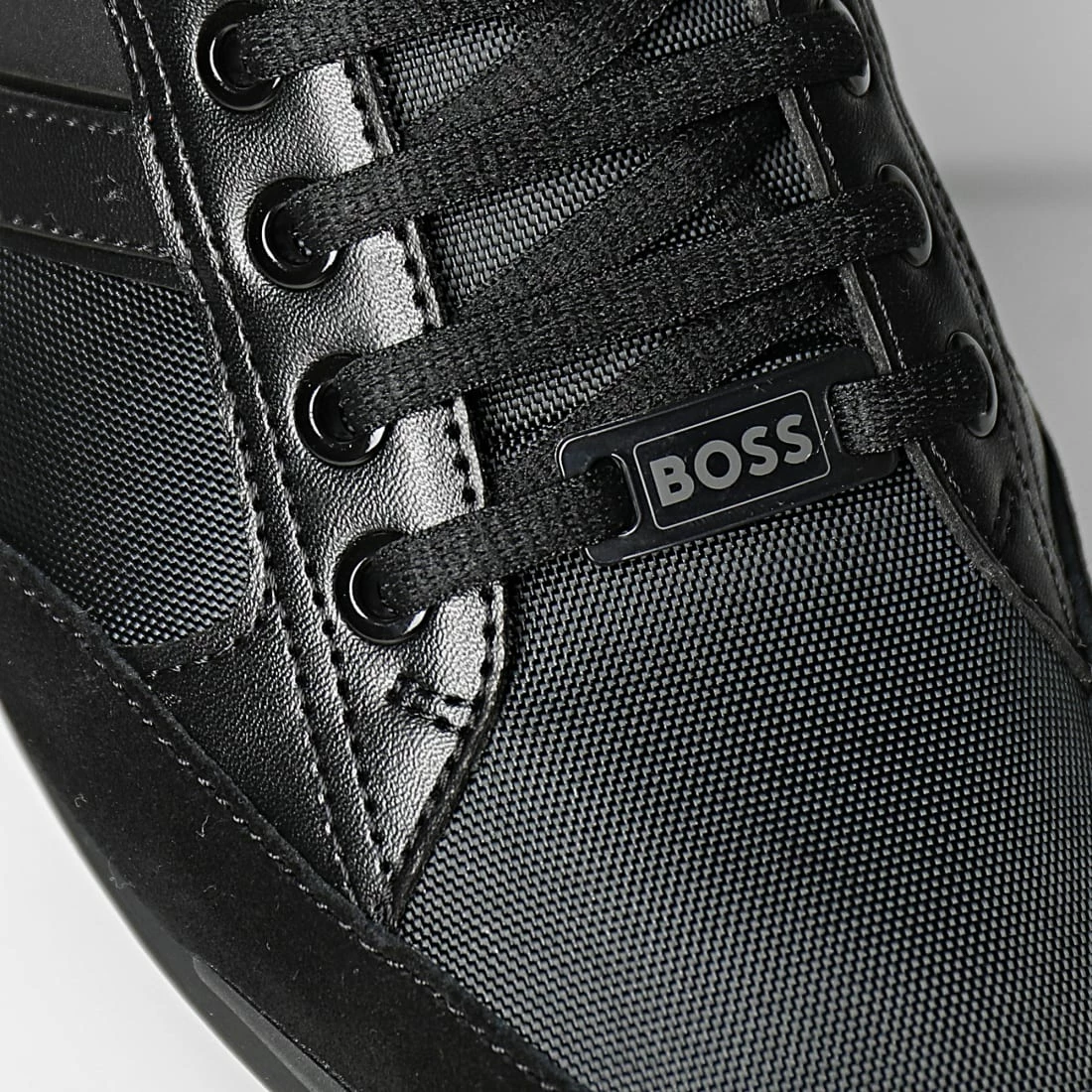 Nouveau ❤️ Baskets Saturn Low Profile 50471235 Black de BOSS 👍 – Image 3