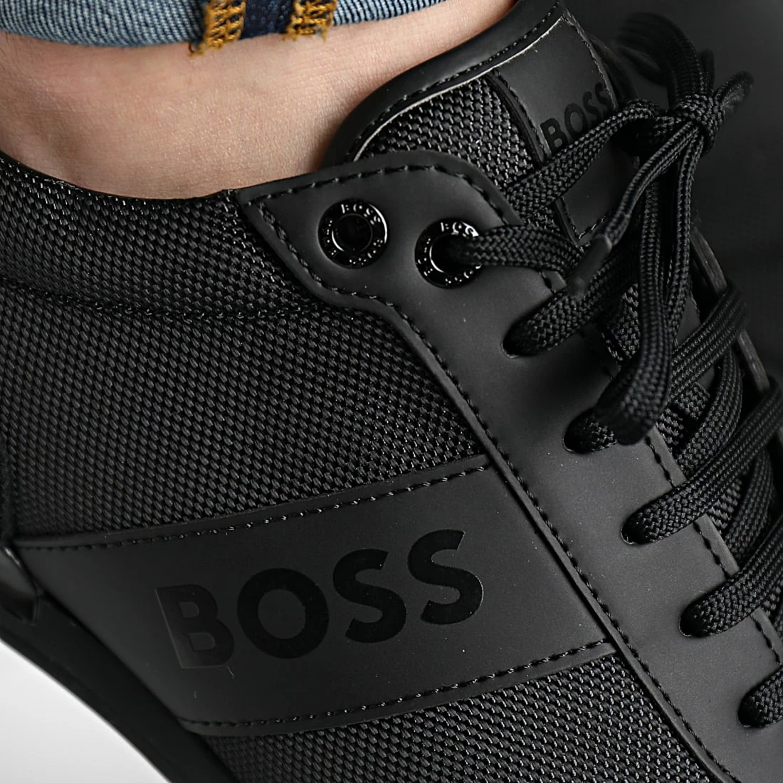 Meilleure vente 👏 Baskets Saturn Low Profile 50470364 Black de BOSS ✔️ – Image 2