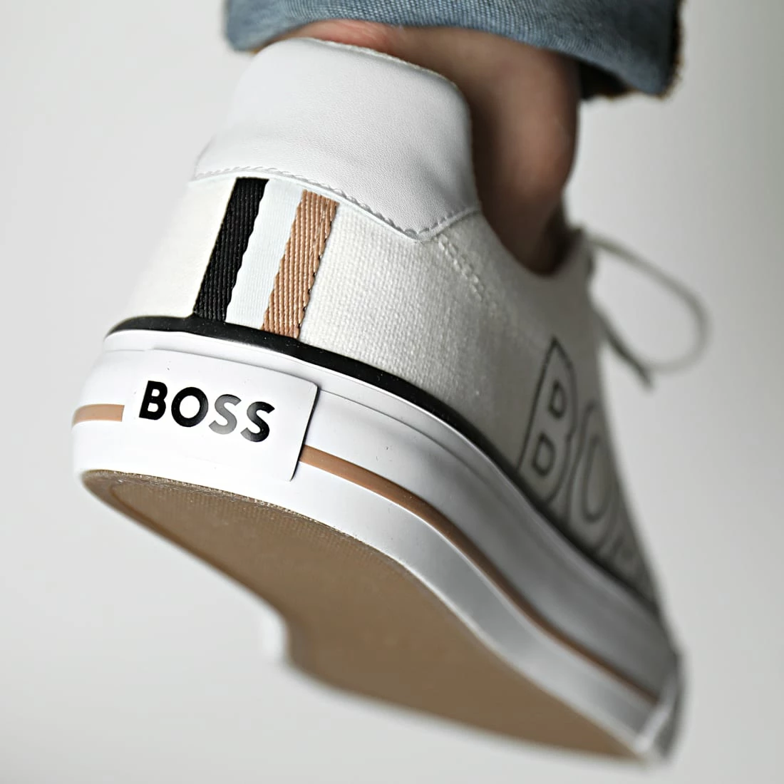 Grosses soldes ⌛ Baskets Aiden Tennis 50470884 White de BOSS 🎉 – Image 4