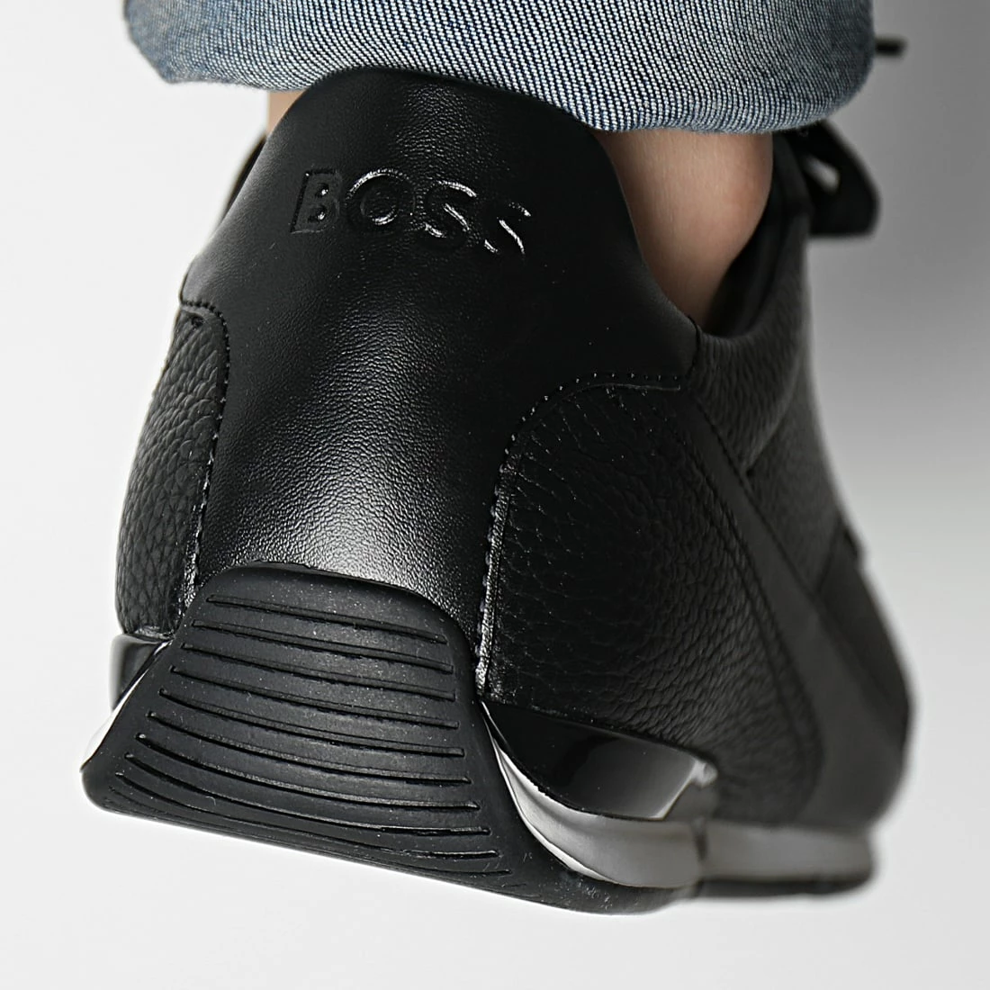 Meilleur prix 🛒 Baskets Saturn Low Profile 50470378 Black de BOSS 💯 – Image 4