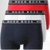 Meilleure affaire 😉 Lot De 3 Boxers 50458488 Noir Blanc Rouge de BOSS 💯
