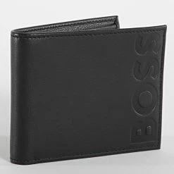 Top 10 🔔 Portefeuille Big Logo 50470784 Noir de BOSS ⭐