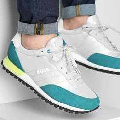 Top 10 🛒 Baskets Parkour Runner 50470152 Open Grey de BOSS ✨