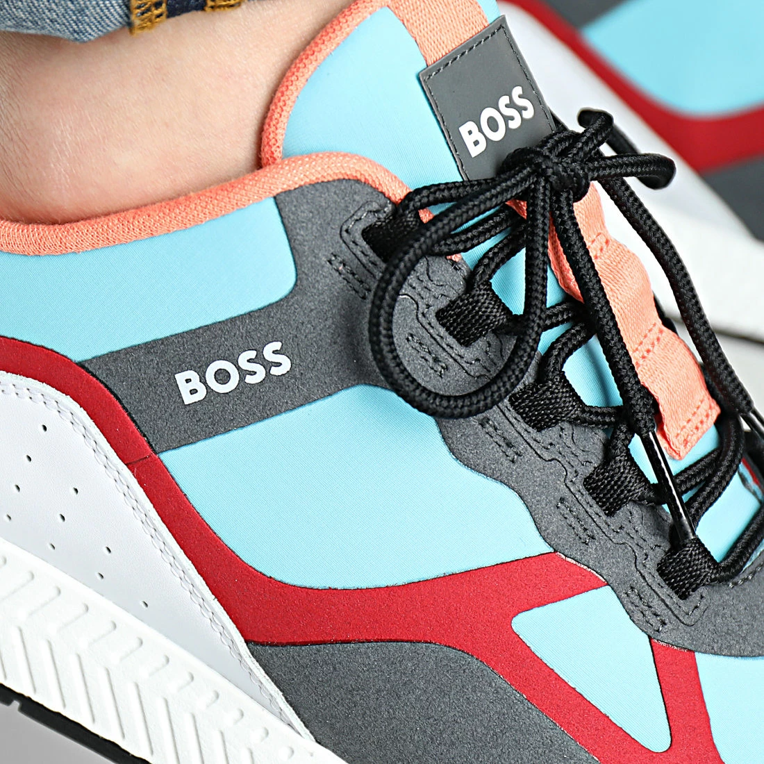 Meilleure affaire ⌛ Baskets Titanium Runner 50470621 Light Pastel Blue de BOSS 👏 – Image 2