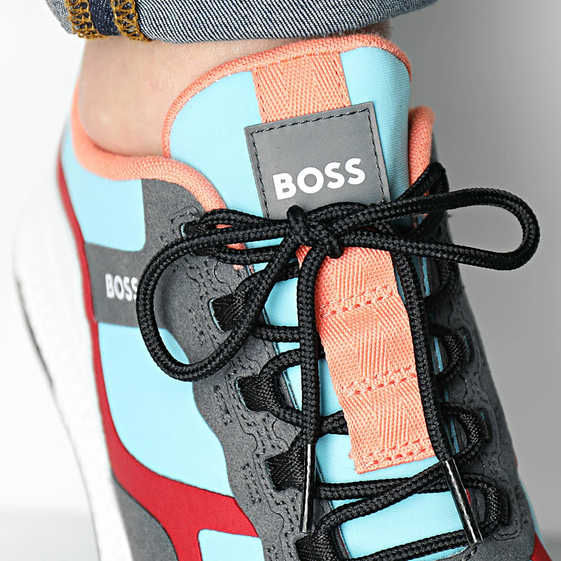Meilleure affaire ⌛ Baskets Titanium Runner 50470621 Light Pastel Blue de BOSS 👏 – Image 3