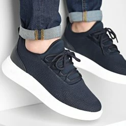 Offres ✔️ Baskets Bulton Runner 50470598 Dark Blue de BOSS 🥰