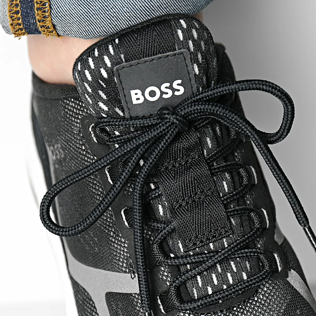 De gros 🤩 Baskets Titanium Runner 50470622 Black de BOSS 👏 – Image 3