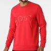 Nouveau 😀 Sweat Crewneck 50471679 Rouge de BOSS 🛒