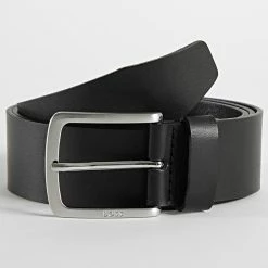 Sortie 🎁 Ceinture 50471321 Noir de BOSS ⭐