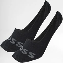 De gros 🧨 Paire De Chaussettes Invisibles SL Uni 50477866 Noir de BOSS 🌟