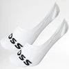 Offres 🛒 Paire De Chaussettes Invisibles SL Uni 50477866 Blanc de BOSS 🎉