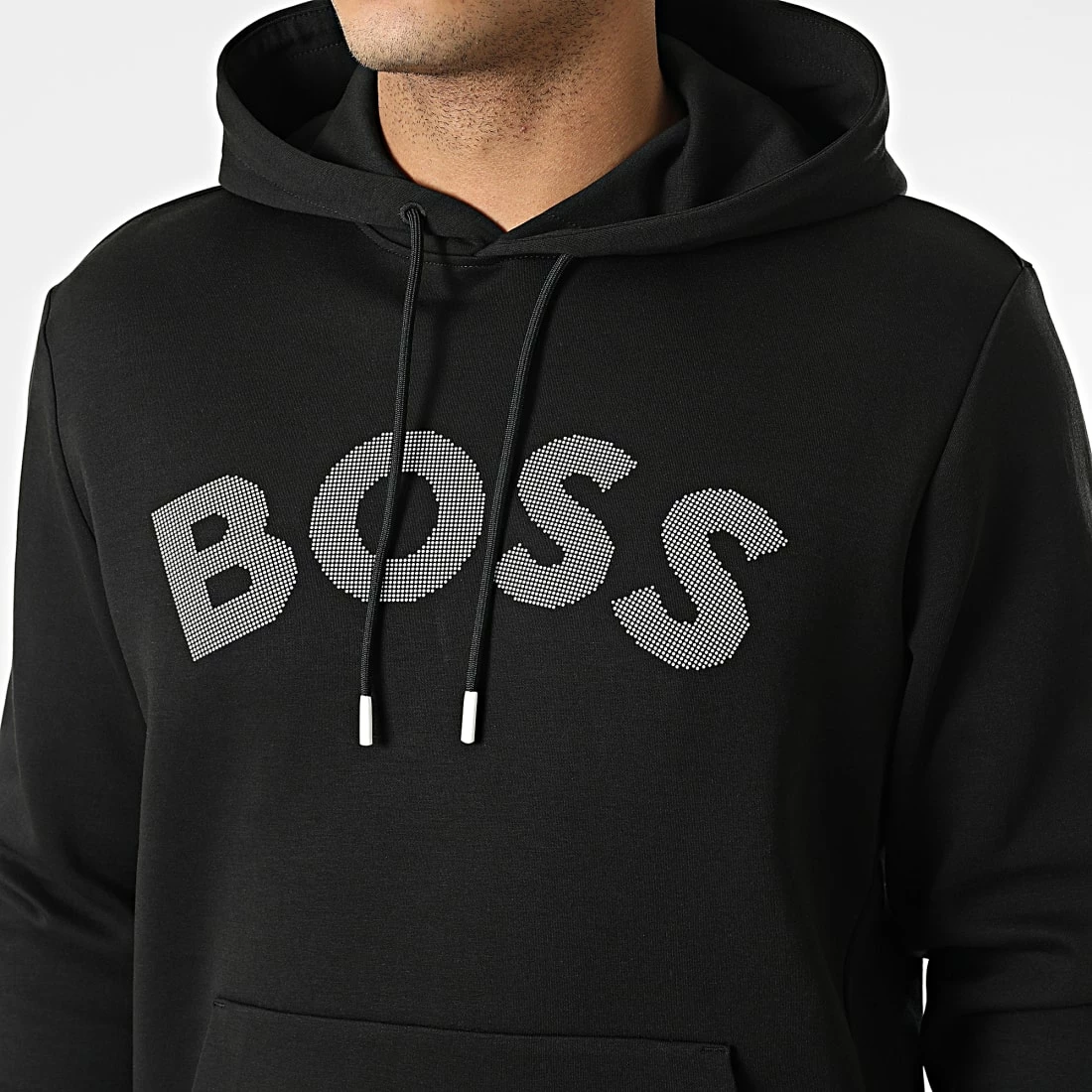 Meilleure vente 🔔 Sweat Capuche Soody 2 50469367 Noir de BOSS 🔥 – Image 2