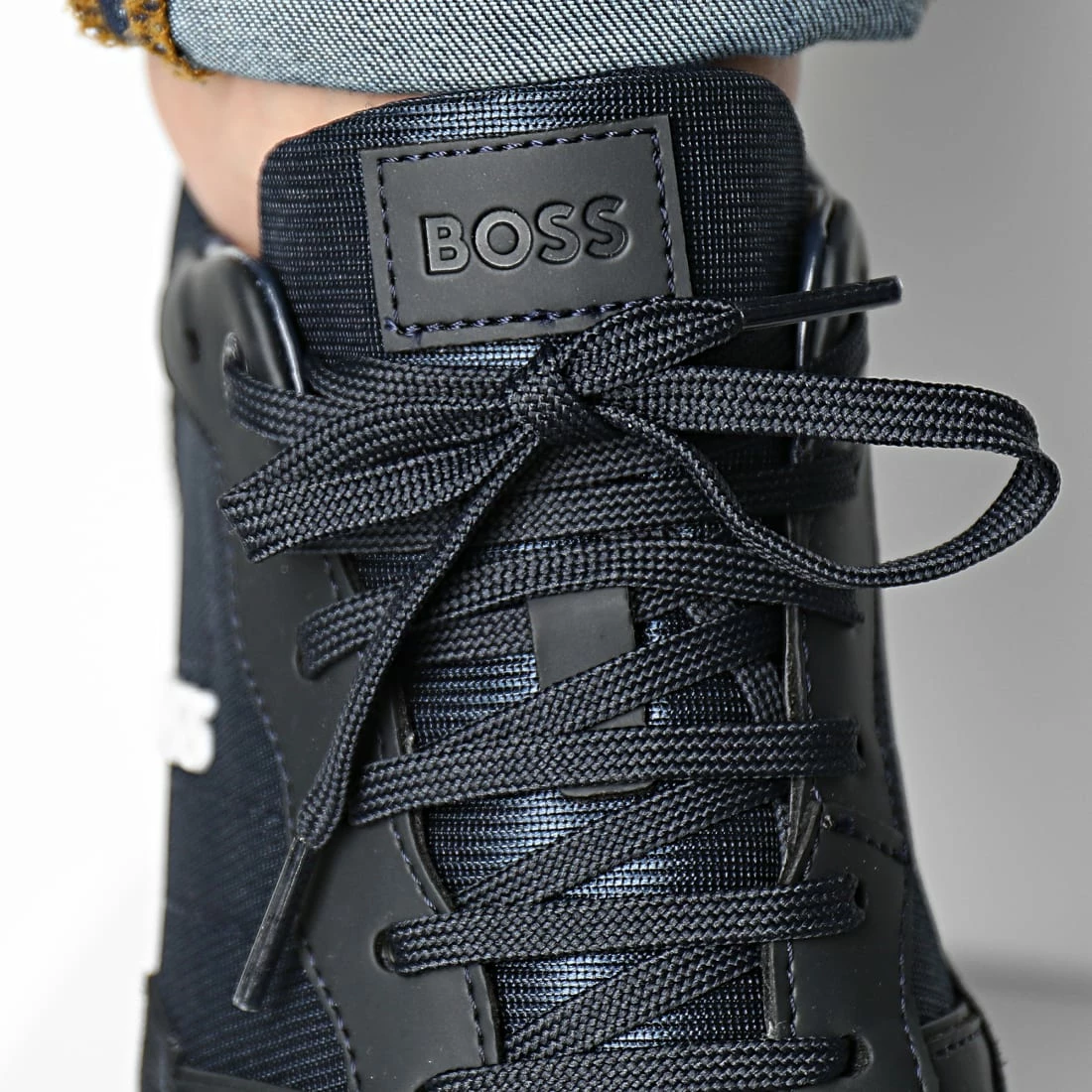 Offres 🔔 Baskets Parkour Runner 50470152 Dark Blue de BOSS ⭐ – Image 3