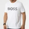 Bon marché 😍 Tee 👕 Shirt 50466608 Blanc de BOSS 💯