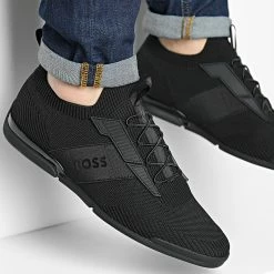 Les meilleures critiques de 😀 Baskets Saturn Slon 50474848 Black de BOSS 🌟