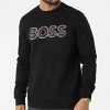 Vente flash 😍 Sweat Crewneck Salbo 1 50471878 Noir de BOSS 😉