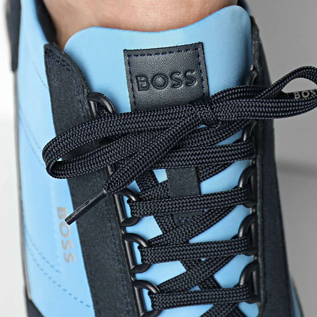 Remise 💯 Baskets Saturn Low Profile 50474872 Open Blue de BOSS 👍 – Image 3