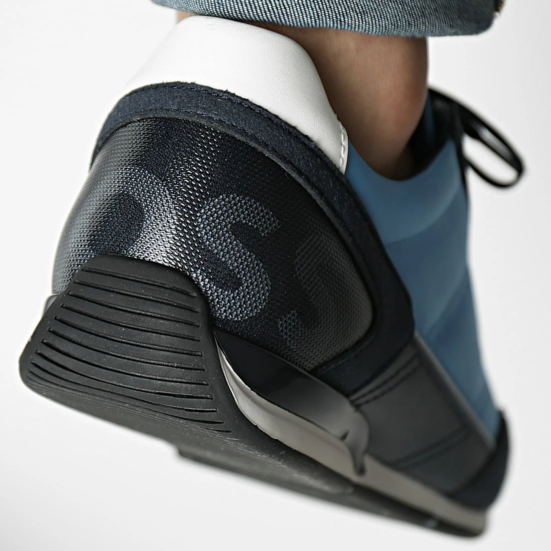 Remise 💯 Baskets Saturn Low Profile 50474872 Open Blue de BOSS 👍 – Image 4