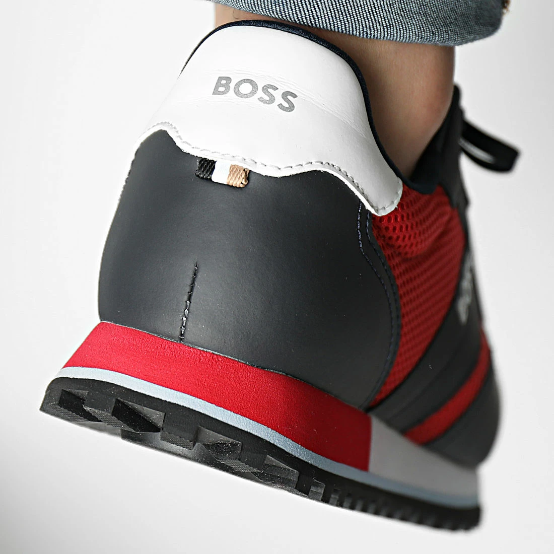 Budget ⭐ Baskets Parkour L Runner 50474686 Open Red de BOSS 🧨 – Image 4