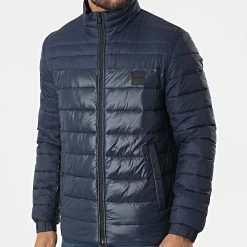 Meilleure vente 💯 Doudoune Oden 50470898 Bleu Marine de BOSS 🥰