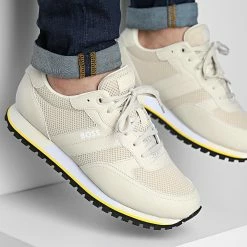 Remise 🧨 Baskets Parkour L Runner 50474686 Light Beige de BOSS 🔔