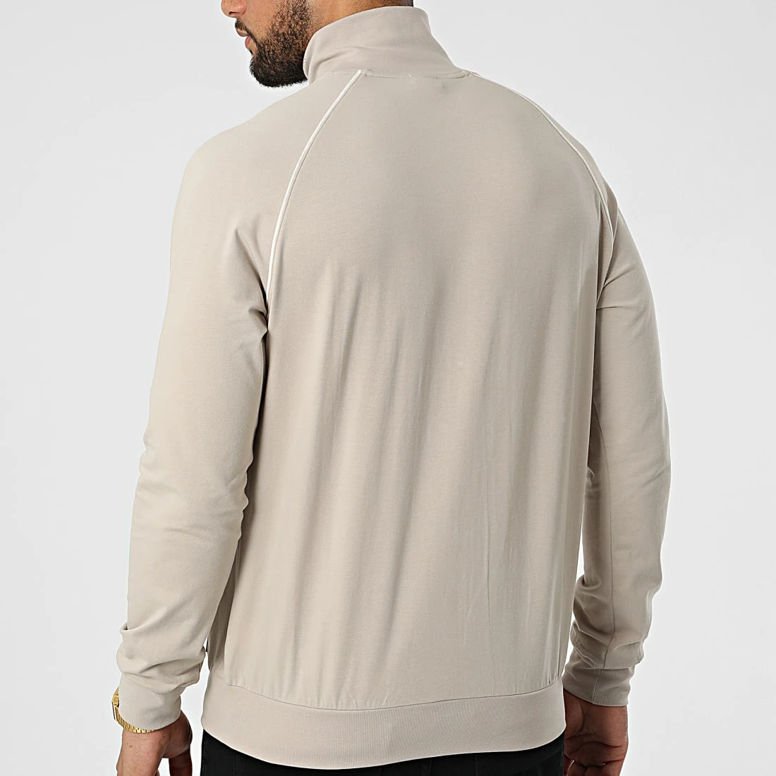 Meilleure affaire 🌟 Sweat Zippé 50469596 Beige de BOSS 🎁 – Image 4