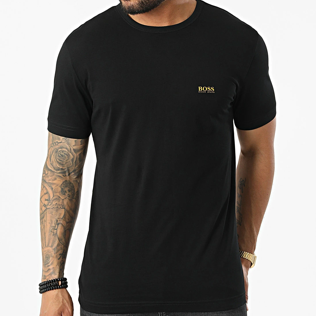 Budget 👏 Tee 👚 Shirt 50245195 Noir de BOSS 🥰