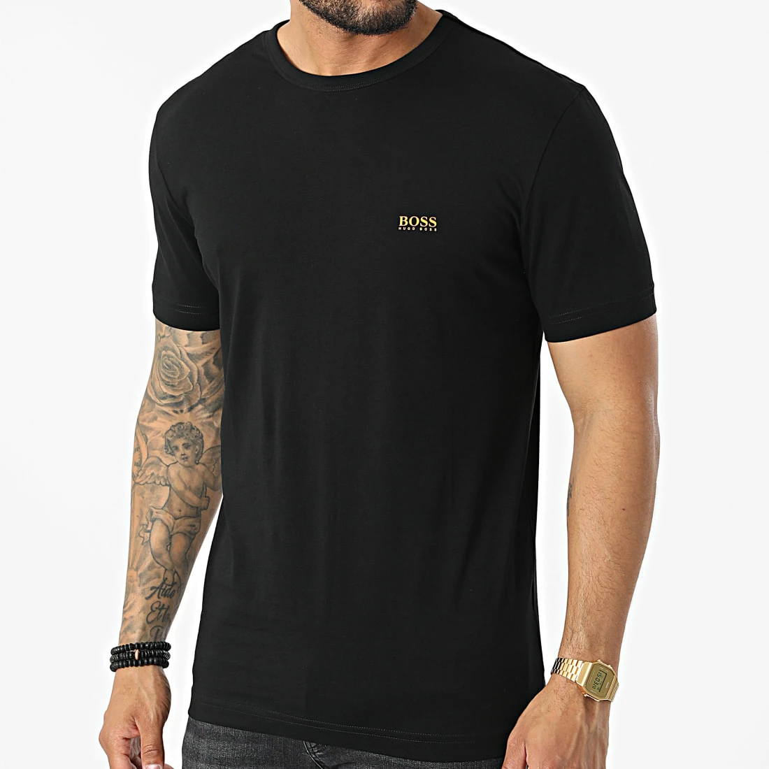 Budget 👏 Tee 👚 Shirt 50245195 Noir de BOSS 🥰 – Image 3