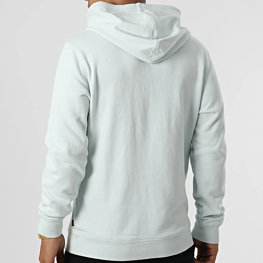 Offres 🌟 Sweat Capuche 50468445 Bleu Clair de BOSS 🔔 – Image 4