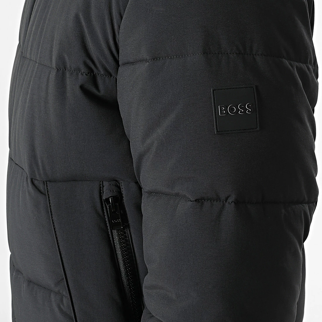 Vente flash ❤️ Doudoune Capuche 50478378 Noir de BOSS 😍 – Image 2