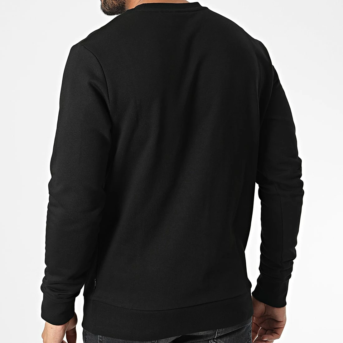 Nouveau 😉 Sweat Crewneck Stadler 92 50471981 Noir de BOSS 🤩 – Image 4