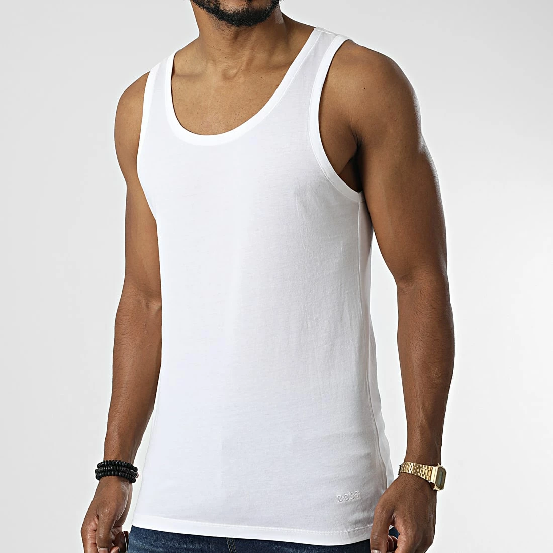 Top 10 💯 Lot De 2 Débardeurs 52475278 Blanc de BOSS ❤️ – Image 4