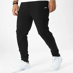 Sortie 🥰 Pantalon Jogging Hadiko 50478121 Noir de BOSS 🔔