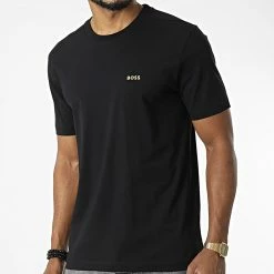 Tout neuf 🌟 Tee 👕 Shirt 50475828 Noir de BOSS 🔥