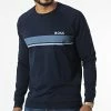 Sortie ✔️ Sweat Crewneck 50480561 Bleu Marine de BOSS 💯