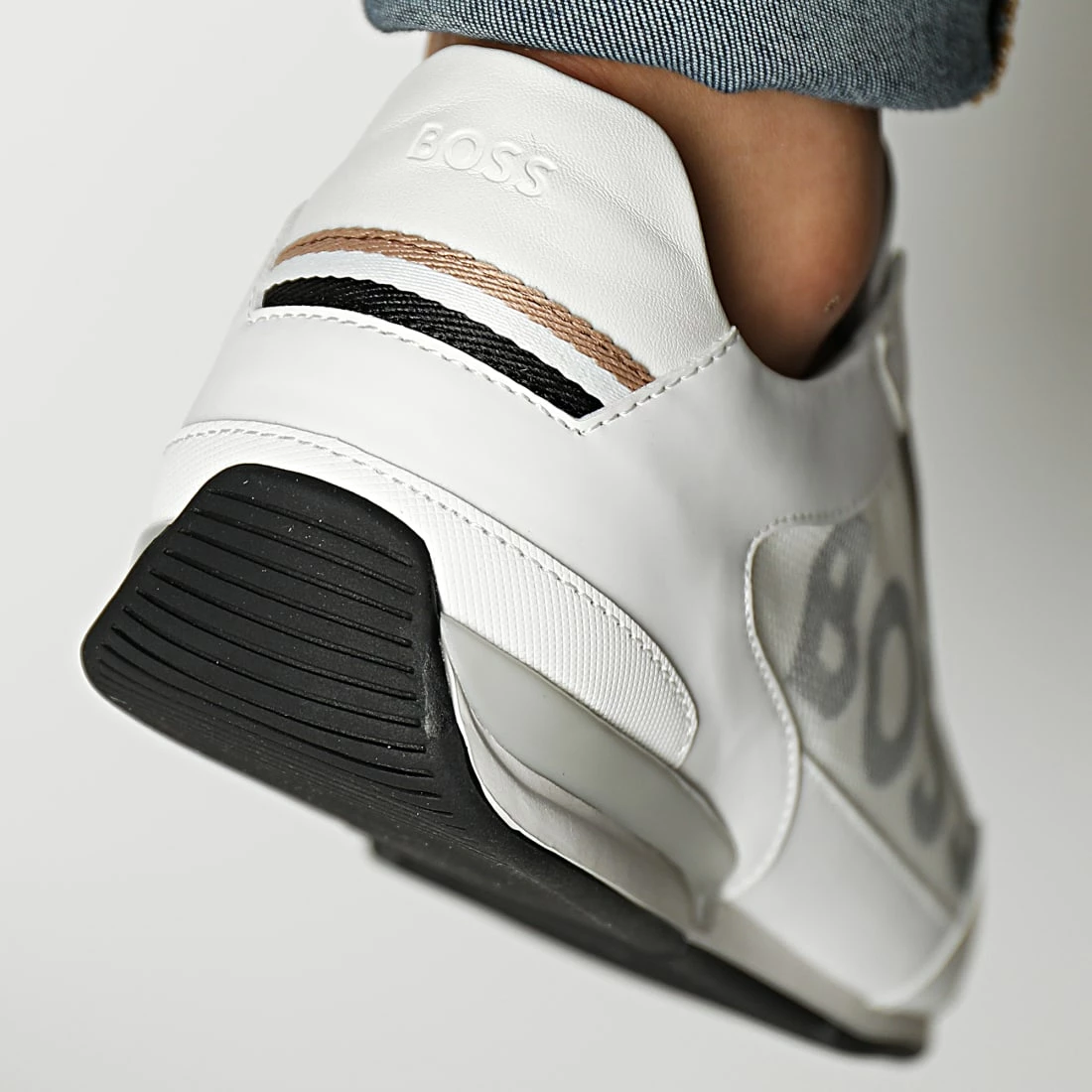 Meilleure affaire 🎁 Baskets Saturn Slon 50480087 White de BOSS 🧨 – Image 4