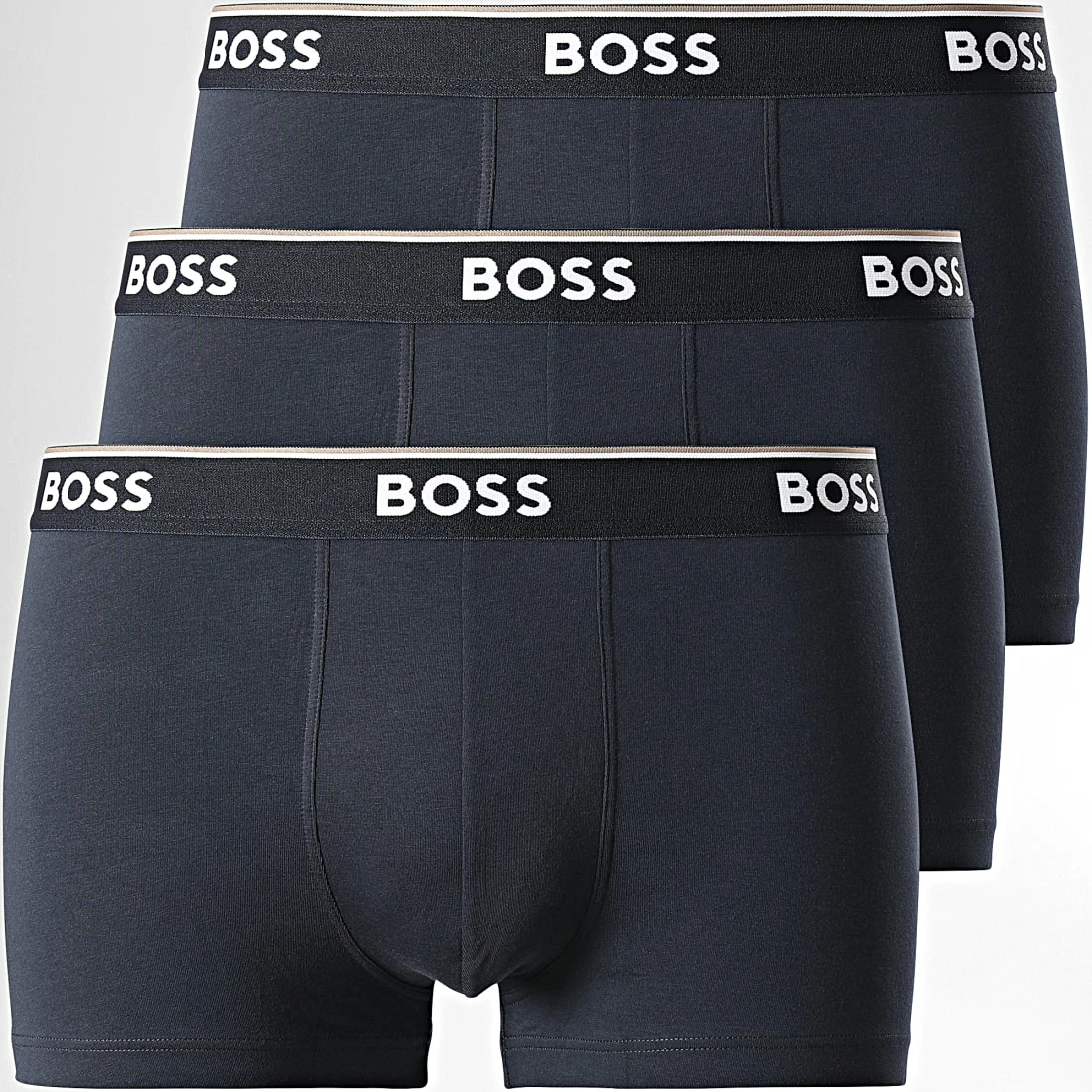 Meilleure vente ✨ Lot De 3 Boxers 50475274 Bleu Marine de BOSS 🧨