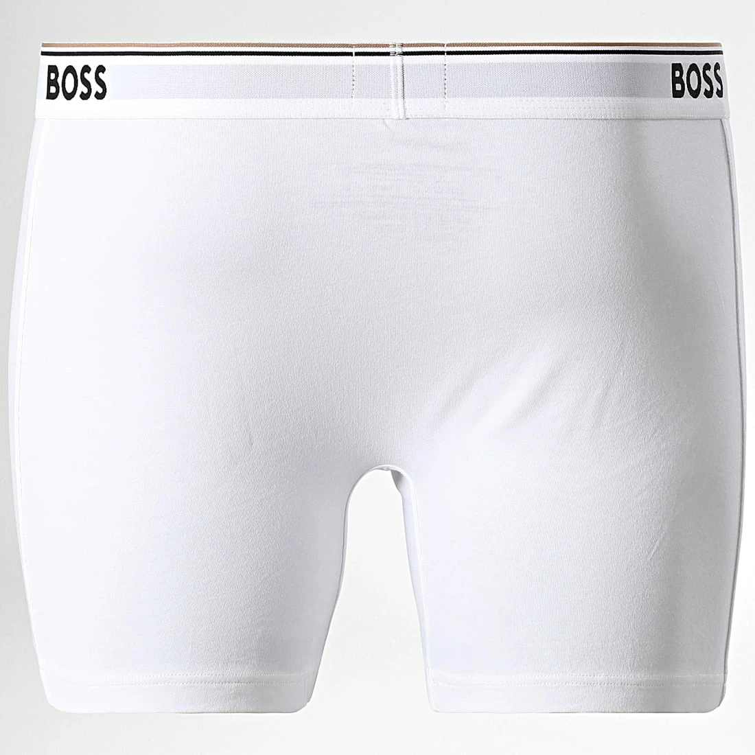 Grosses soldes 🎁 Lot De 3 Boxers 50475282 Blanc de BOSS 😉 – Image 3