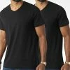 Les meilleures critiques de ❤️ Lot De 2 Tee 👚 Shirts Col V 50475295 Noir de BOSS 🔥