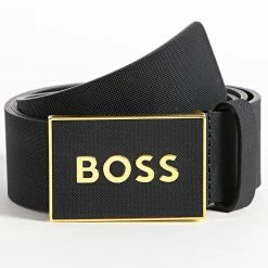 Offres 👍 Ceinture 50471333 Noir de BOSS 🥰